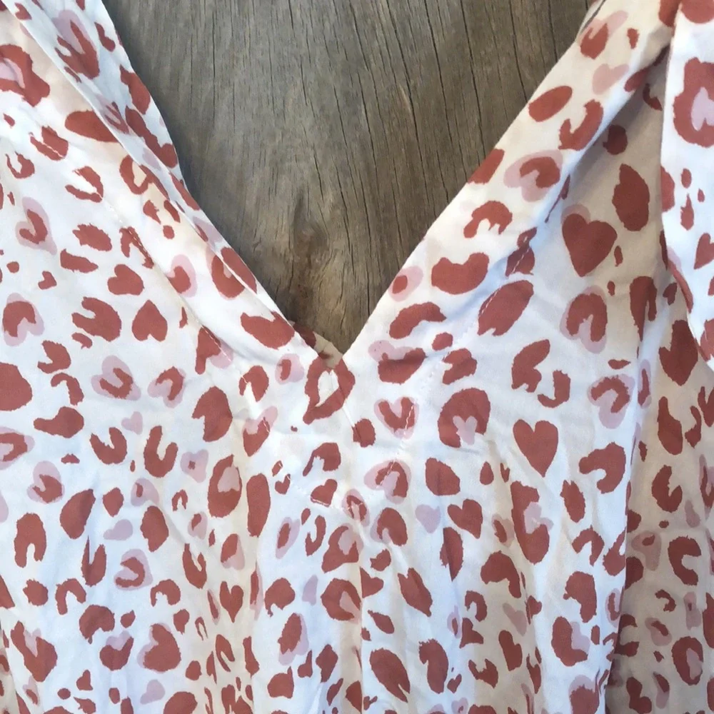 Free People Bare It All Bodysuit in Ivory Combo Size XS